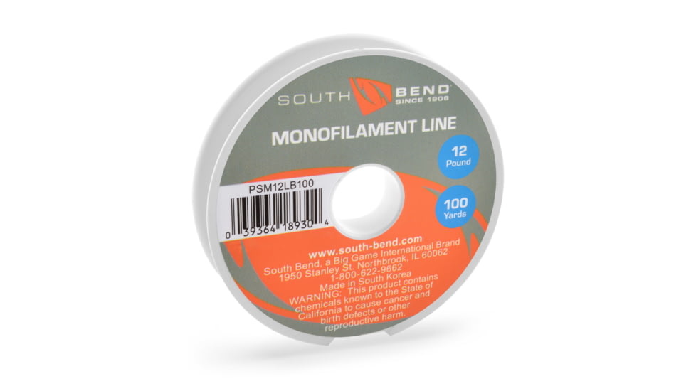 South Bend Pony Spool Mono 12Lb 100 Yd, PSM12LB100