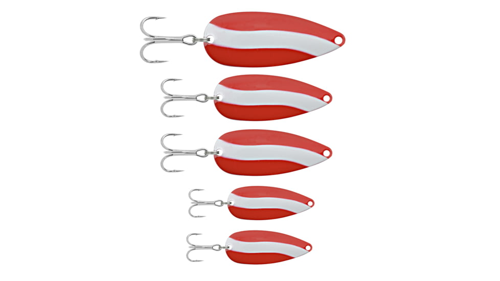 South Bend Red&amp;White Spoons 5pk, SBRWSP