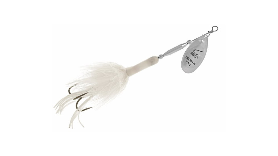 South Bend Small Muskie Tail, Silver/Silver, SRT-SWS