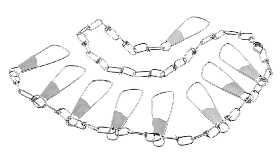 South Bend Snap Swivel Chain Stringer 40in w/8 Snaps, SBFS19