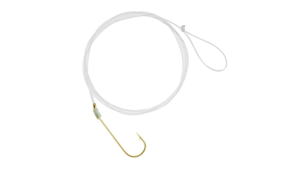 South Bend Snell Aberdeen Hooks, Gold, Size 6, SGAB6