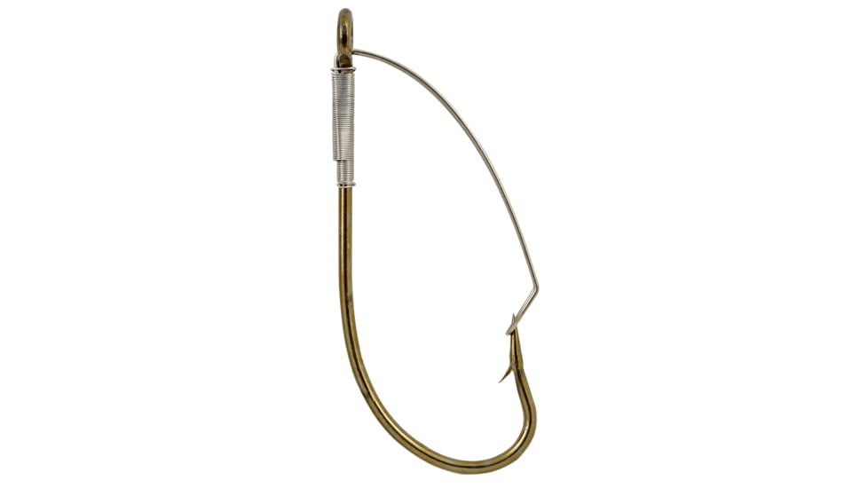 South Bend Sproat Weedless Hook, Size 2, 4 Pack, 449W2