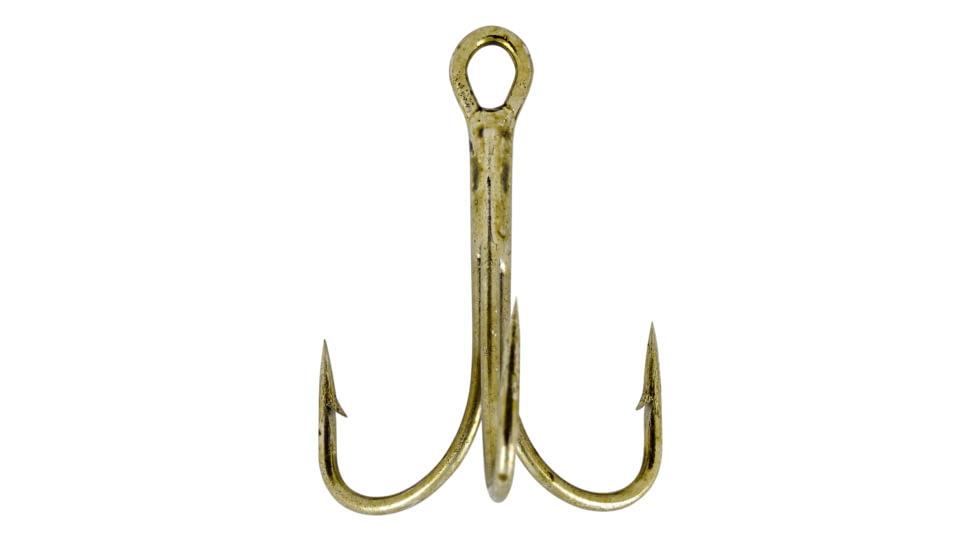 South Bend Treble Hook, Bronze, Size 4, 4 Pack, JC20