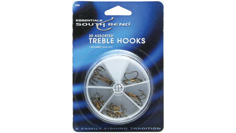 South Bend Treble Hooks Assorted 1005