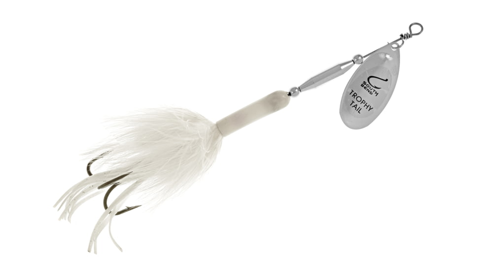 South Bend Trophy Tail Silver/Silver, RT-SWS