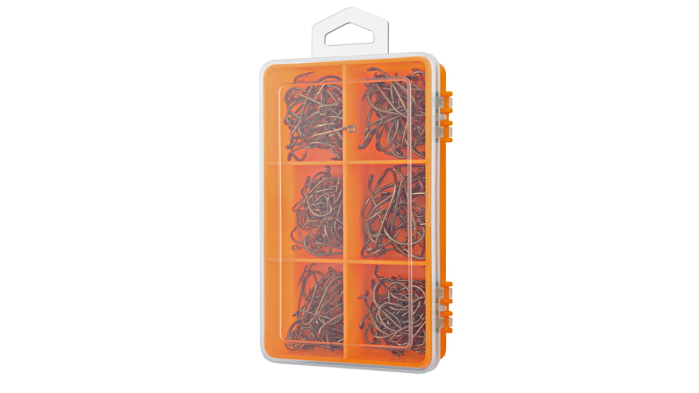 South Bend Value Pak Bait Hooks 210 Hooks with Utility Box, VP-2