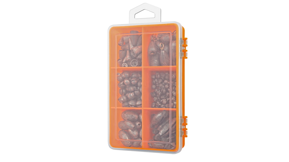 South Bend Value Pak Sinkers w/Utility Box, VP-5