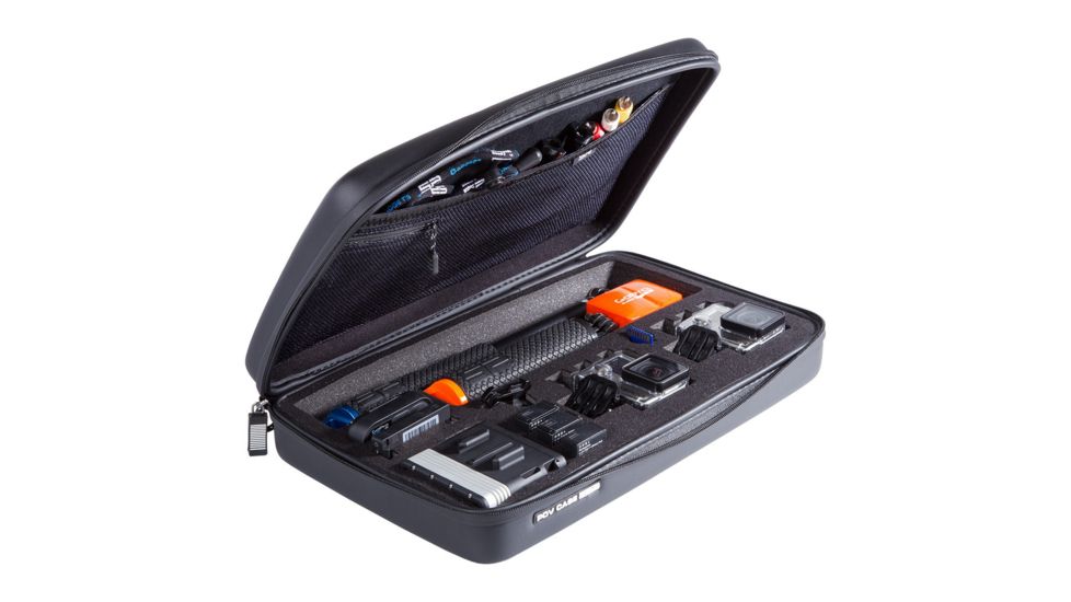 SP Gadgets POV Case Elite Go-Pro Edition-Black-Large