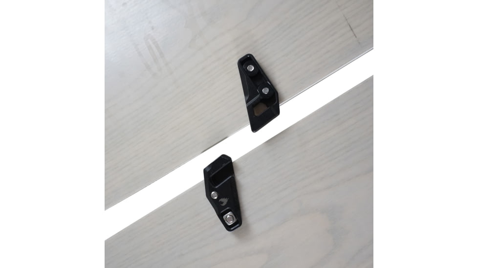 Spark R&amp;D Fixie Clips, Through-Mount, Black, AC183