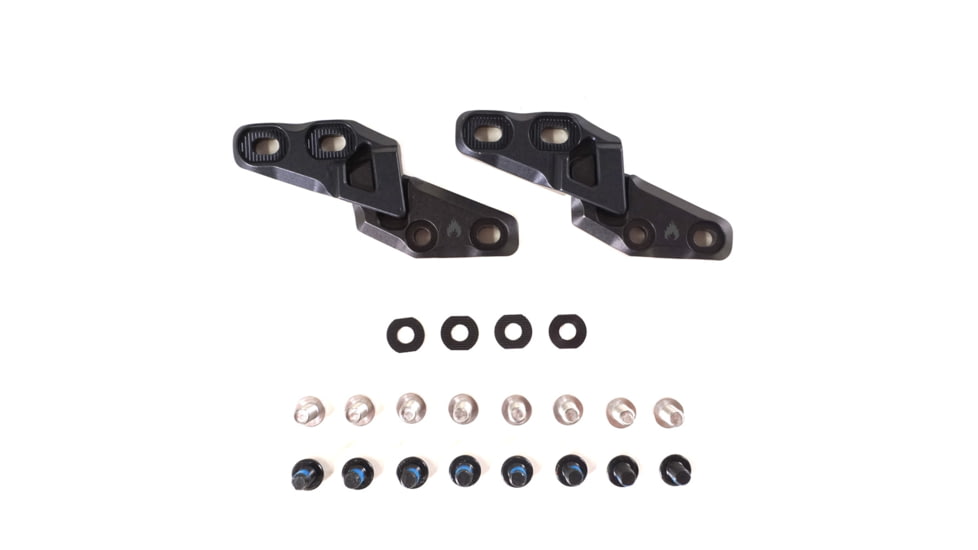 Spark R&amp;D Fixie Clips, Top-Mount, Black, AC184
