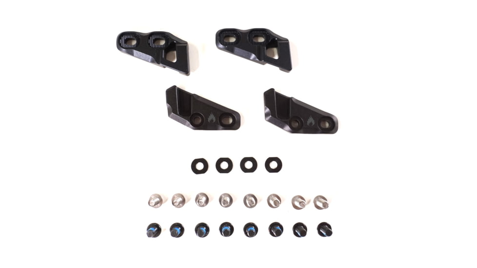 Spark R&amp;D Fixie Clips, Top-Mount, Black, AC184