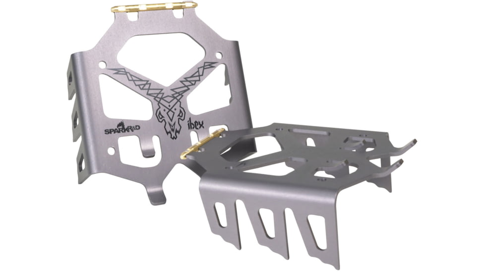 Spark R&amp;D Ibex Crampons, Gunmetal, Regular, C11012021