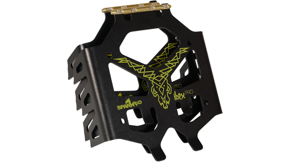 Spark R&amp;D Ibex Pro Crampons, Black/Lime, Regular, C21002021