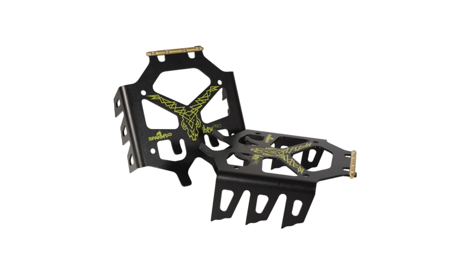 Spark R&amp;D Ibex Pro Crampons, Black/Lime, Regular, C21002122