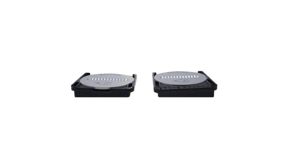 Spark R&amp;D Spark Canted Pucks, Black/Metal, AC129