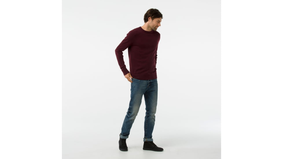Smartwool Sparod Crew Sweater-Men's, Fig Heather, Extra Large, SW000300A24-XXL