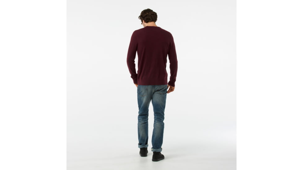 Smartwool Sparod Crew Sweater-Men's, Fig Heather, Extra Large, SW000300A24-XXL
