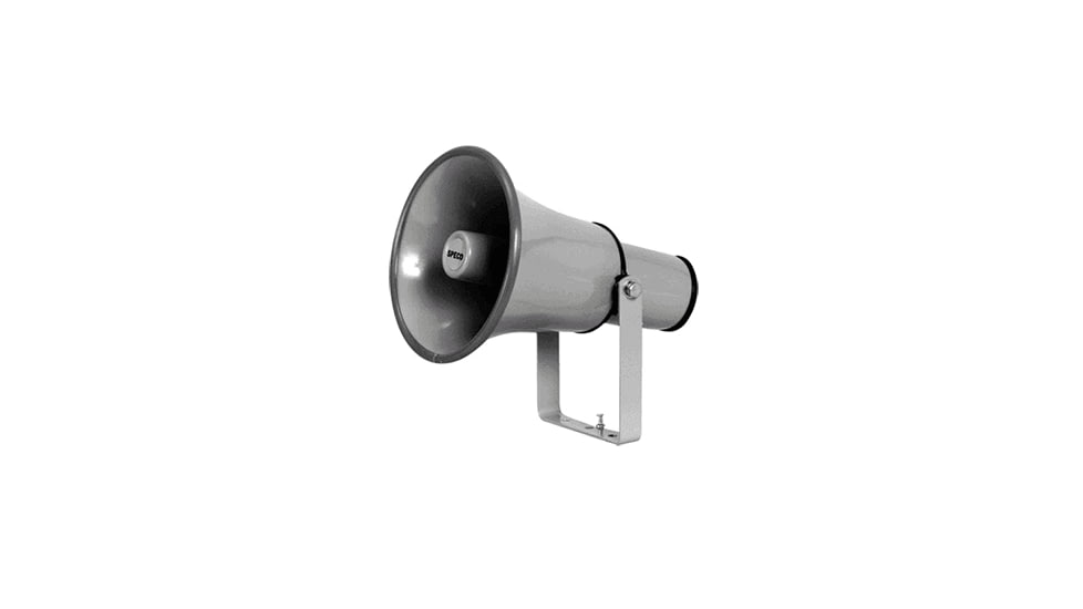 Speco Tech Weatherproof PA Speaker w/Transformer 8.5in, SPC15T
