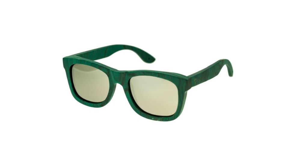 Spectrum Sunglasses Hamilton S106sr Sunglasses, Teal Frame, Silver Lens SSGS106SR