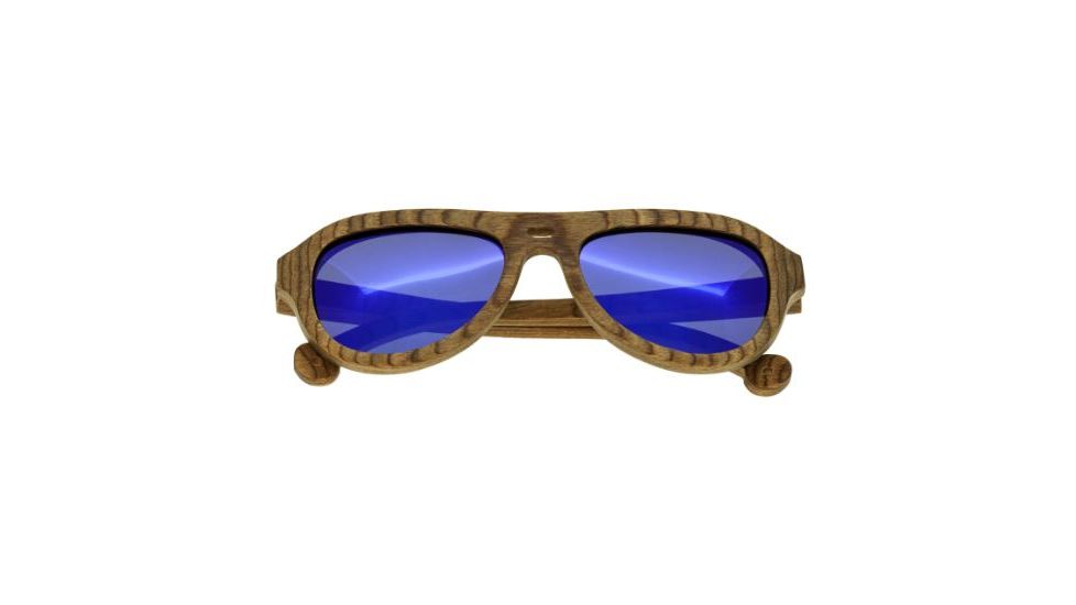 Spectrum Sunglasses Marzo S109bl Sunglasses, Brown Frame, Blue Lens SSGS109BL