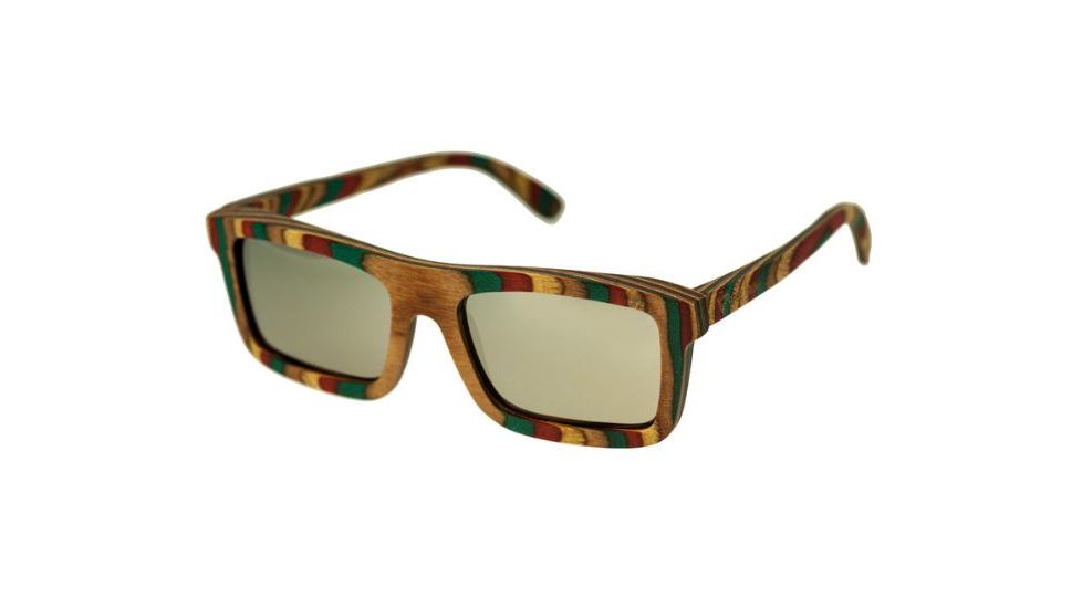 Spectrum Sunglasses Philbin S116sr Sunglasses, Multi Frame, Silver Lens SSGS116SR