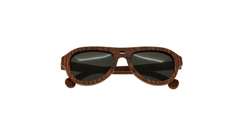 Spectrum Sunglasses Stroud S110bk Sunglasses, Orange Frame, Black Lens SSGS110BK