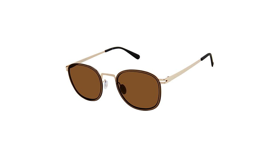 Sperry Top-Sider EXETER Sunglasses - Frame TRANS BROWN, Lens Color Dark Brown, Size 49/22mm SPEXETER02