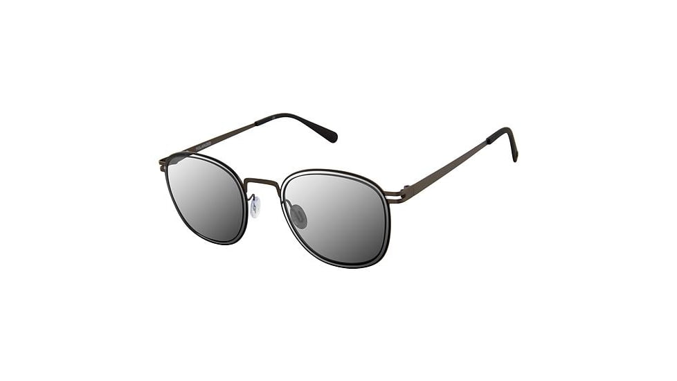 Sperry Top-Sider EXETER Sunglasses - Frame TRANS GREY, Lens Color Silver Flash, Size 49/22mm SPEXETER03