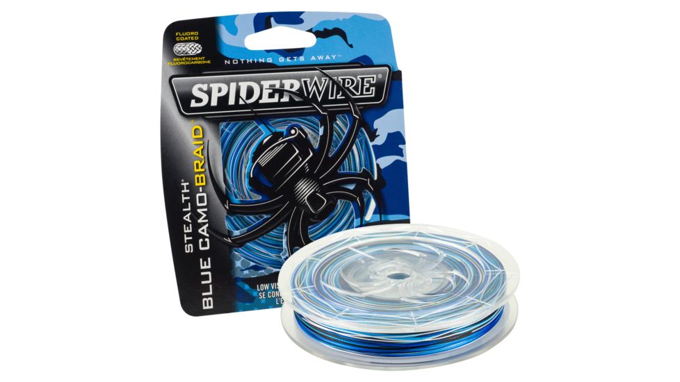 Spiderwire SCS65BC-125 Stealth CamoBlue 65lb 125yd 1370442