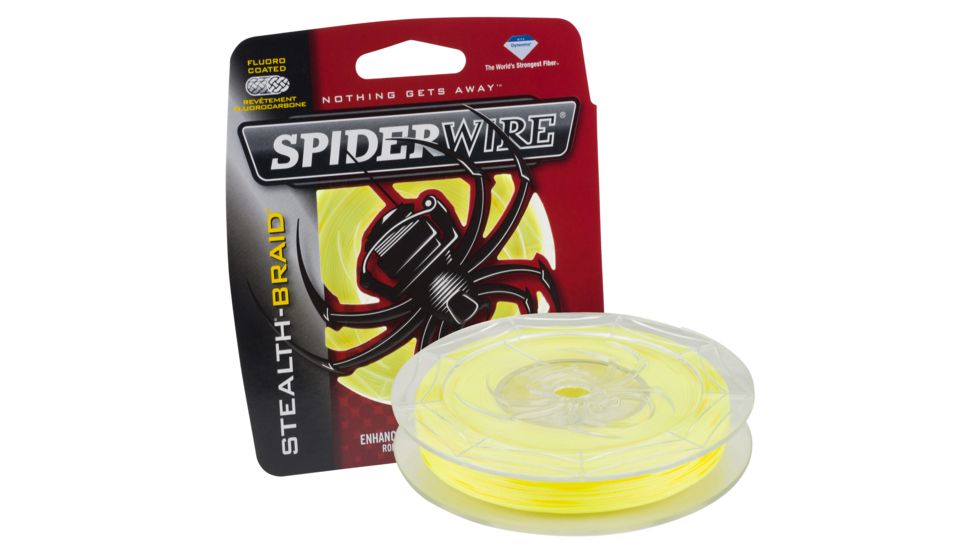 Spiderwire SCS8Y-200 Stealth Hi-Vis Yellow 8lb 200yd 1374586