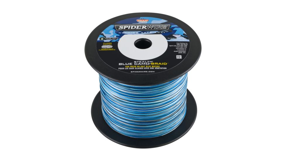 Spiderwire SS100BC-1500 StealthCamoBlue 100lb 1500yd 1370461