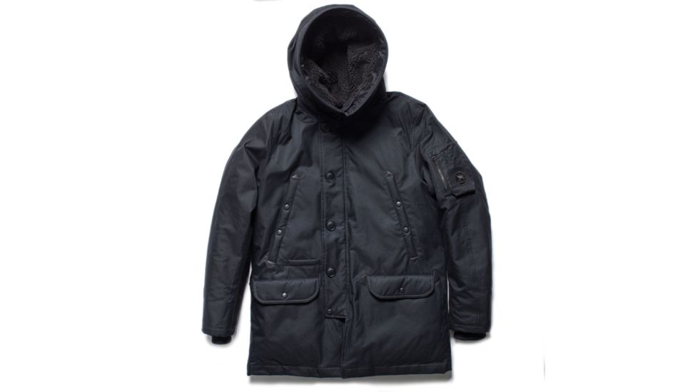 Spiewak Aviation Snorkel Parka Tech Aviation Cloth - Mens -Caviar-Large