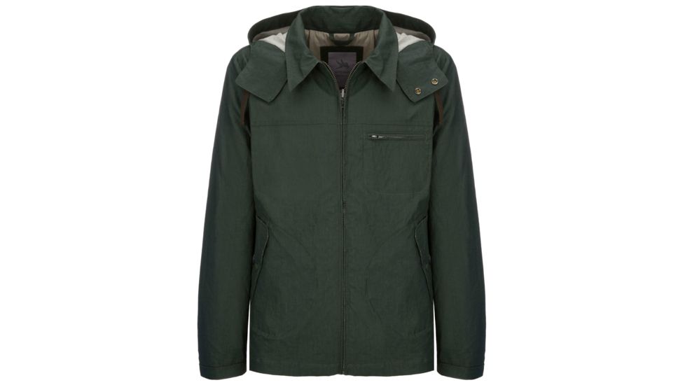 Essex Hooded Overshirt Jacket - Mens -Altitude Green-Medium