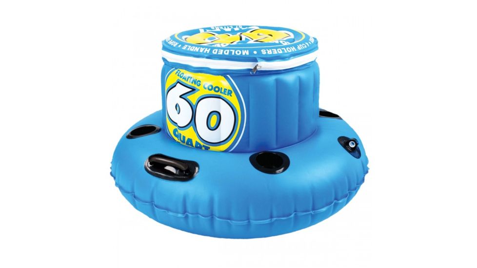 Sportsstuff 60 Quart Floating Cooler, Blue, 40-1010