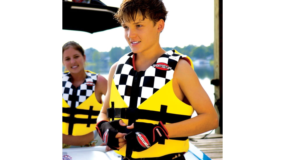 Sportsstuff Watersports Gloves, Black, 60-3000