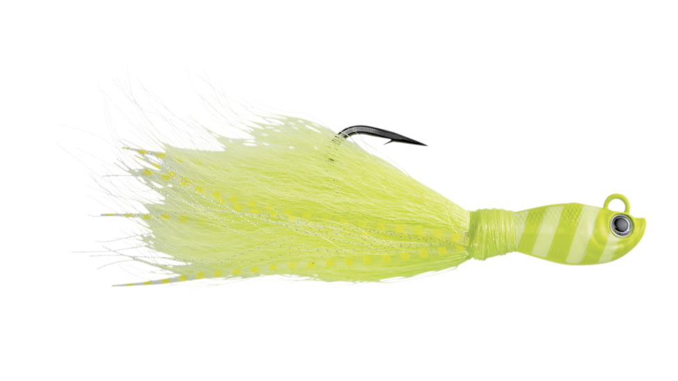 Spro Power Bucktail Zebra, Crazt Chart, 1 1/2oz, SPBJZCC-11/2