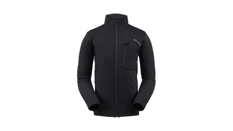 Spyder Ascender GTX Infinium Full Zip Jacket - Mens, Black, Small, 191232001S