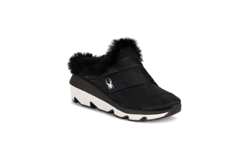 Spyder Conway Slippers - Womens, Black/Black, M090, SP10199-M090