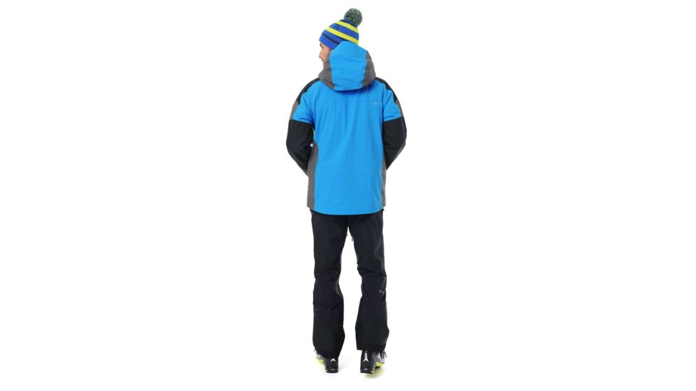 Spyder Eiger Shell Jacket - Mens, Turkish Sea/Black/Polar, Medium, 181746482333P