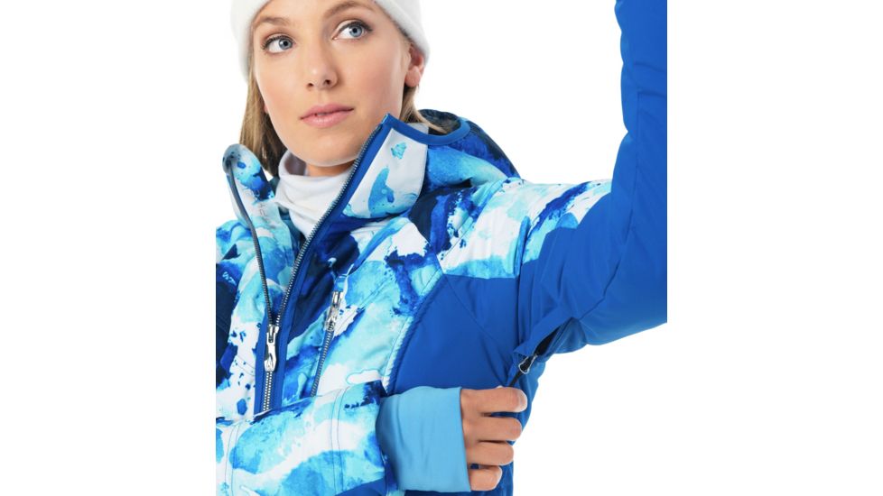 Spyder Fleur Synthetic Down Jacket- Womens, Frequency Turkish Sea/Turkish Sea/Turkish Sea, 14, 182728485014P