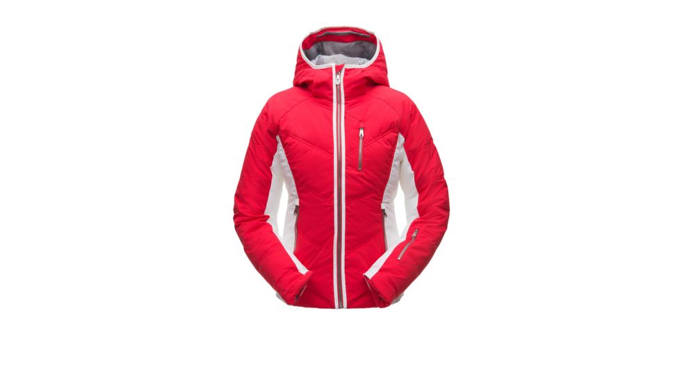 Spyder Fleur Synthetic Down Jacket- Womens, Hibiscus/White/White, 6, 182728674006P