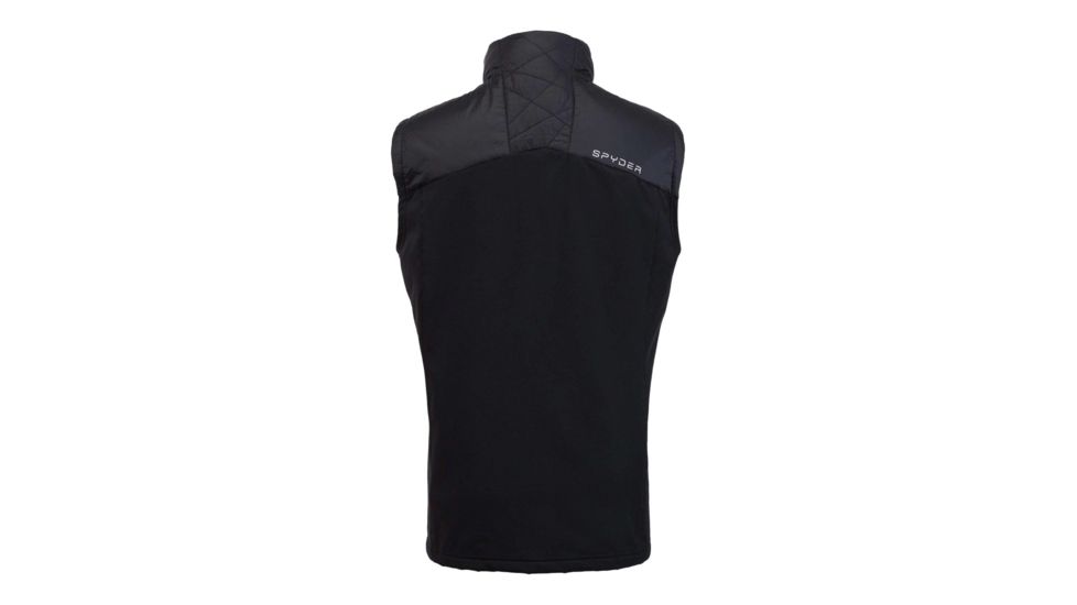 Spyder Glissade Hybrid Vest- Mens, Black, Small, 191222001S