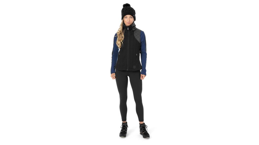 Spyder Lolo Stryke Vest - Womens, Black/Black/Black, Small, 182408001222P