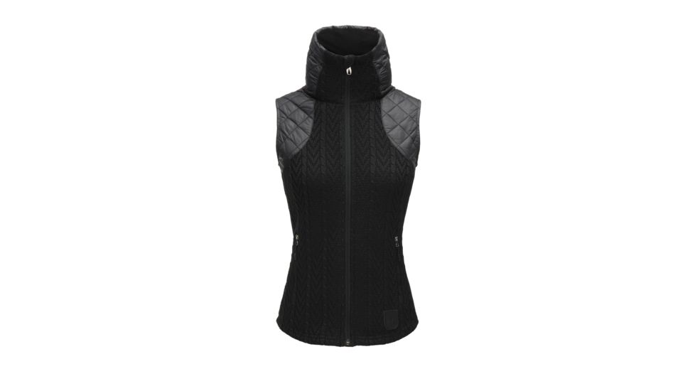 Spyder Lolo Stryke Vest - Womens, Black/Black/Black, Small, 182408001222P