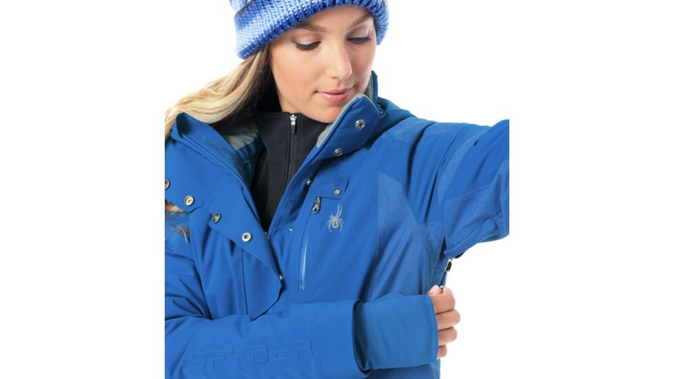 Spyder Meribel Jacket - Womens, Turkish Sea/Turkish Sea, 10, 182720482010P