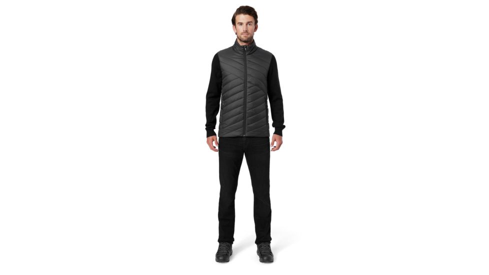 Spyder Pursuit Merino Fz Jacket - Mens, Black/Black/Black, Medium, 181400001333P