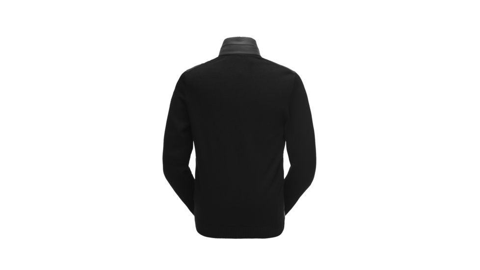 Spyder Pursuit Merino Fz Jacket - Mens, Black/Black/Black, Medium, 181400001333P