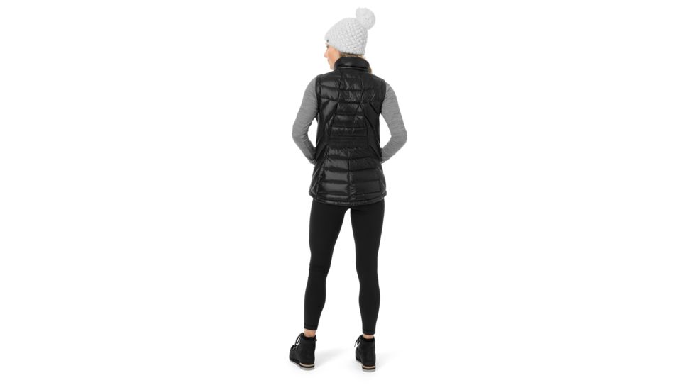 Spyder Syrround Down Vest- Womens, Black/Black, Medium, 182398001333P