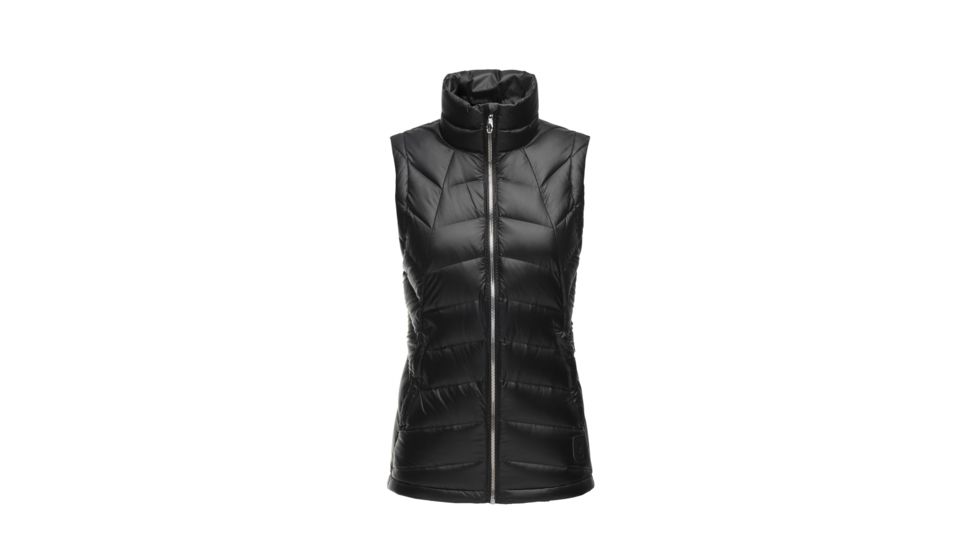Spyder Syrround Down Vest- Womens, Black/Black, Medium, 182398001333P