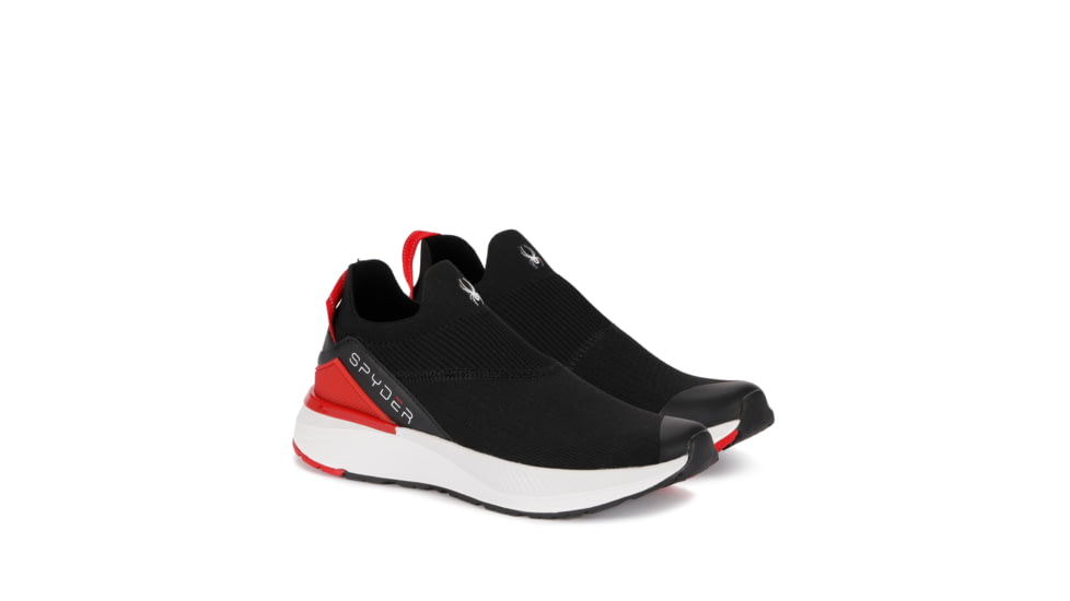 Spyder Tanaga Sneakers - Mens, Black/ Fiery Red, M085, SP10066-M085
